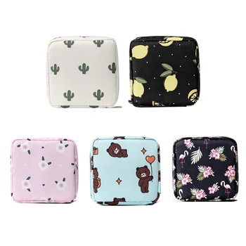

Tampon Storage Bag Sanitary Pad Pouch Women Napkin Coin Cosmetic Bags Organizer Ladies Makeup Bag Girls Tampon Holder Organizer