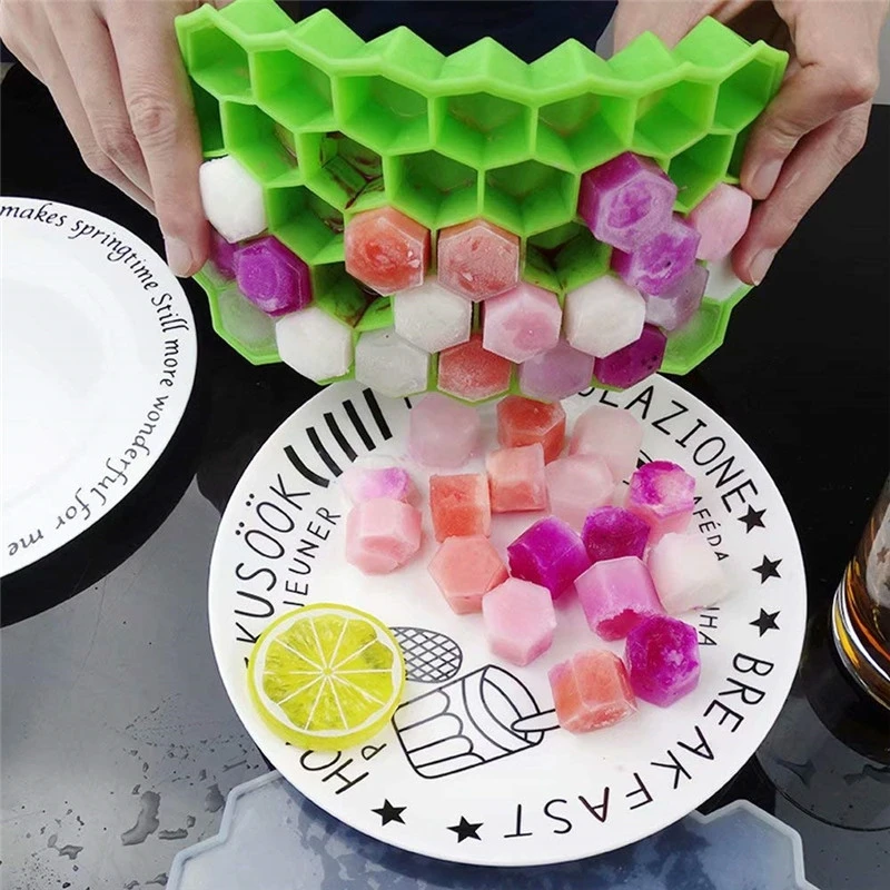 37 сетка пищевого силикона с крышкой ледяная для дома DIY домашний шоколадный блок