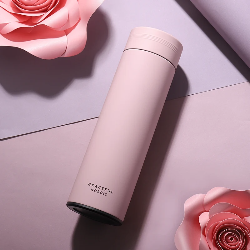 

Scrub Thermos Bottle Cup School Women Men Brief Insulated Wide Mouth Stainless Steel Water Bottle Water Classic Cup For Girl