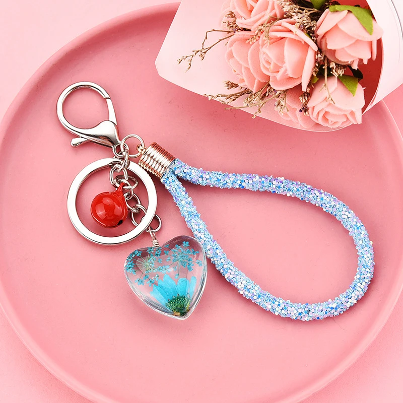 Хрустальный стеклянный брелок для ключей Подвеска женщин креативные подарки