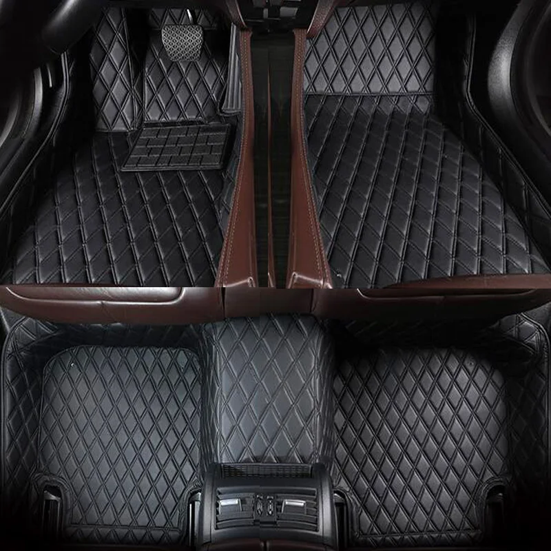 

Car floor mats for Ford Fiesta Mk7 5D waterproof all weather heavy duty car-styling carpet rugs floor liners (2008-