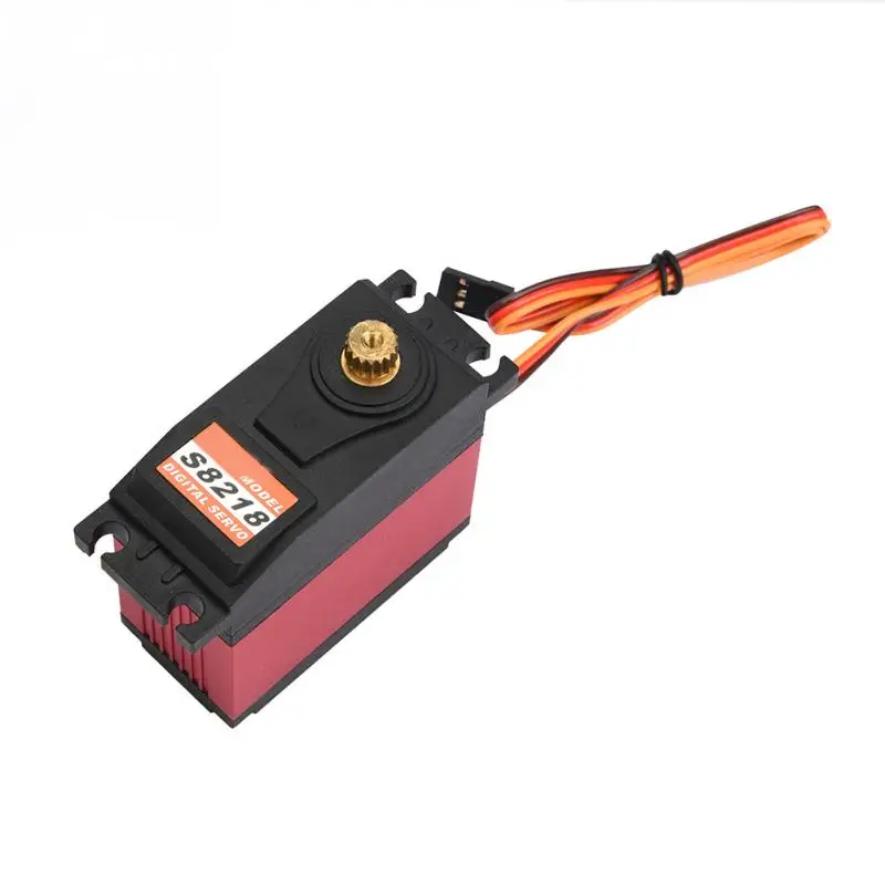 

Hot 6.0-7.4V 38Kg Metal Gear Servo for RC Model Airplane Car Boat Plastic + Metal High quality Metal Gear Servo RC Accessory