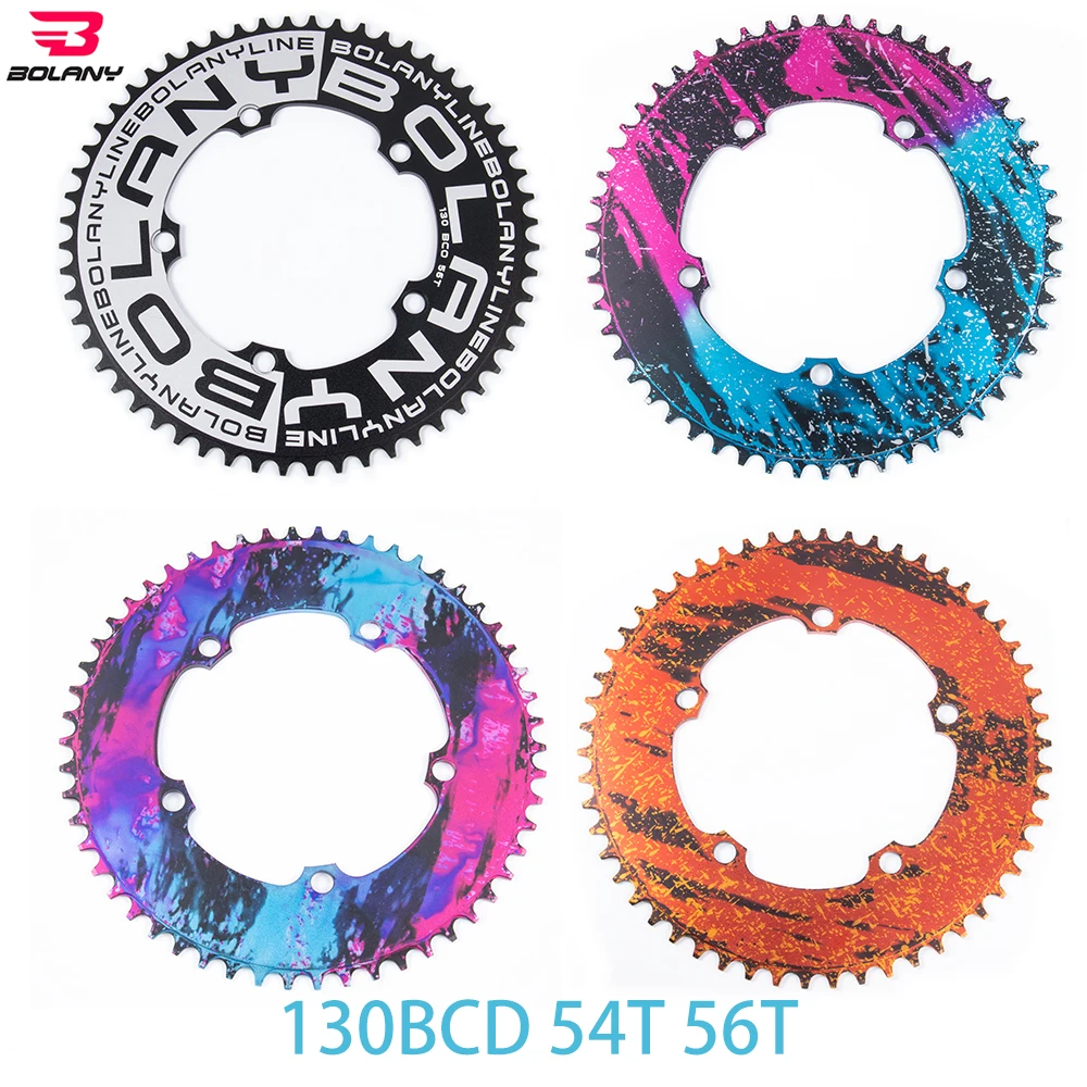 Складная велосипедная звезда 130BCD BMX сверхлегкая узкая широкая 54T 56T из