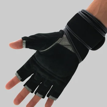 

Exercise Gloves Weight Lifting Wrist Training Sports Gym Useful Brand new