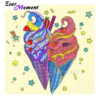 

Ever Moment Diamond Painting Mosaic Ice Cream Fruit 5D DIY Full Square Drill Picture Of Rhinestone Diamond Embroidery S2F2386