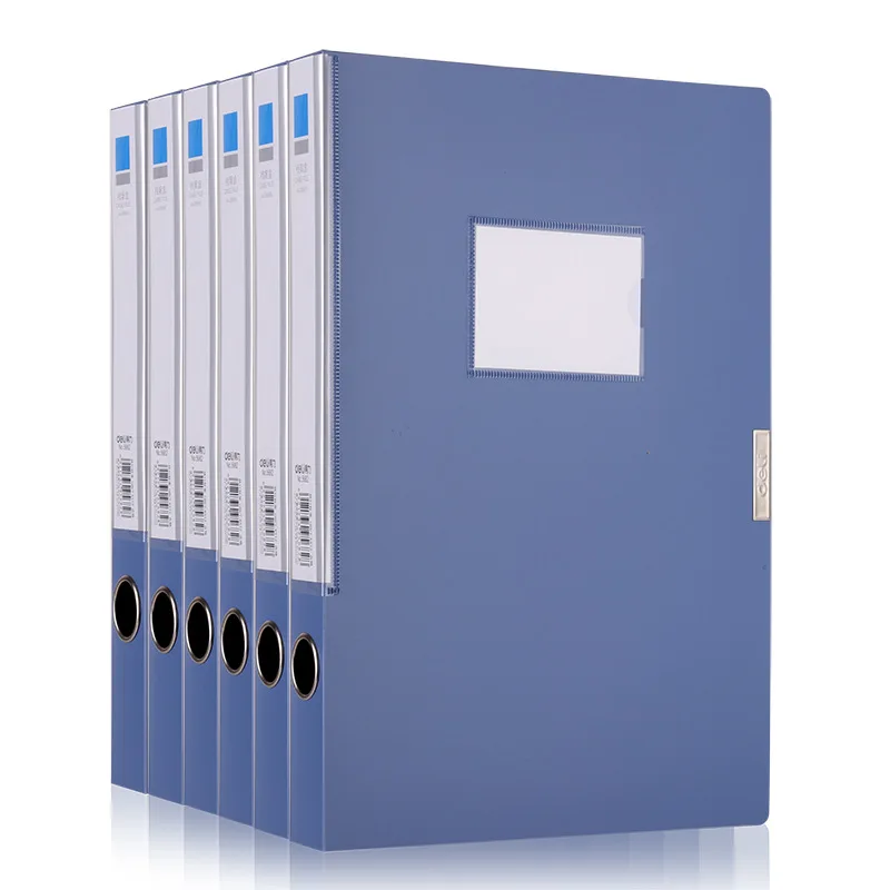 

Deli 33440 Series File Storage File Box Office A4 Plastic Display Info Booklet Large Thick