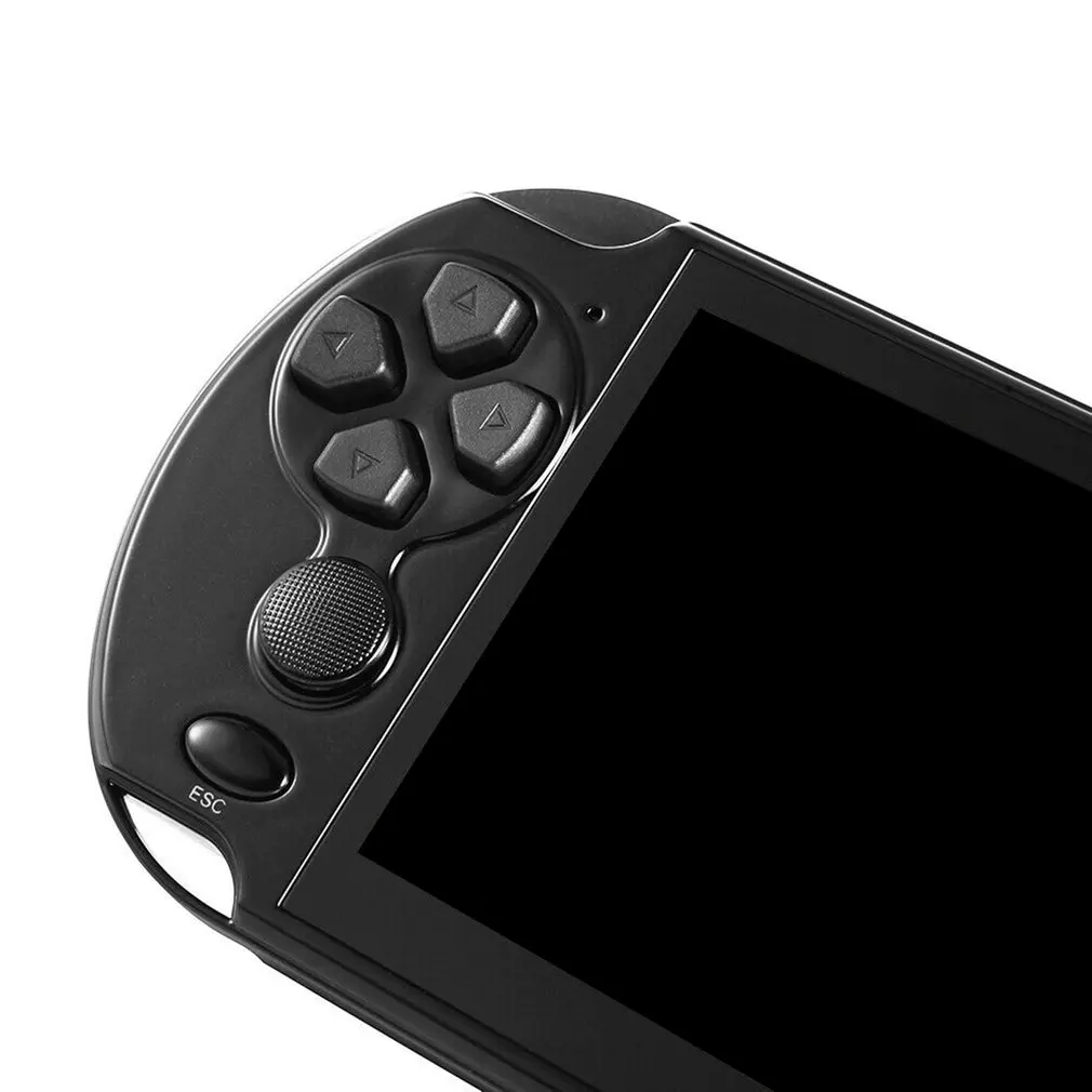 Видео Игровая приставка X6 для psp игры ручной Ретро игры 4,3 дюймов экран Mp4 плеер Игры Поддержка камеры, видео, электронной книги