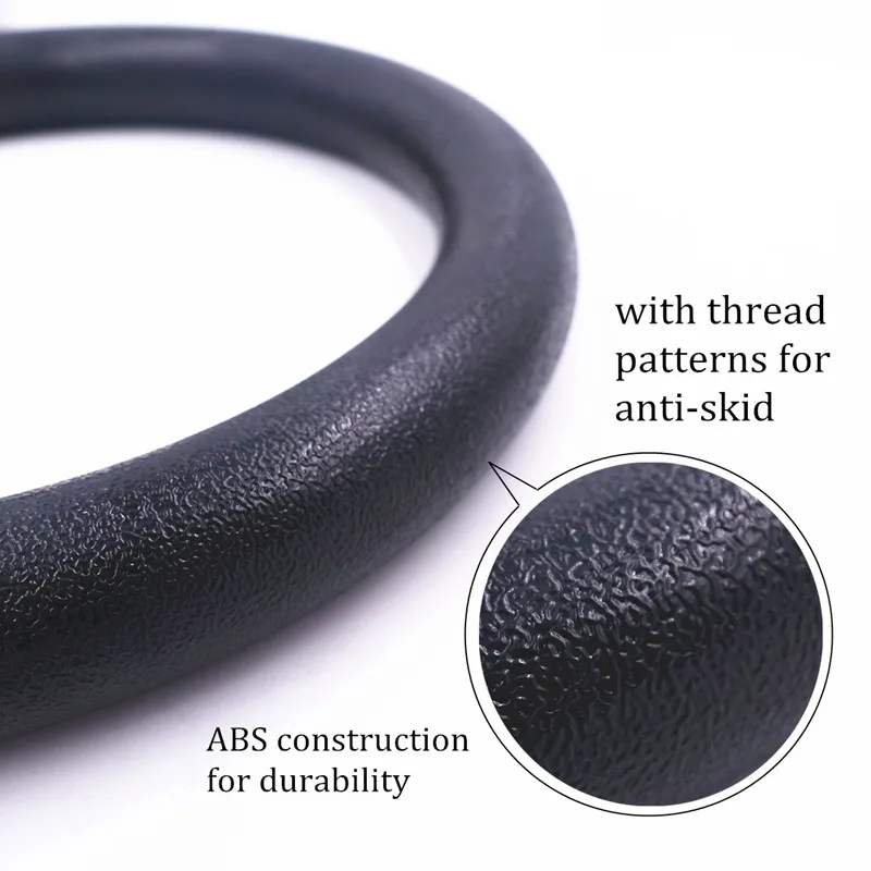 Professional Gymnastic Ring Pull up Gym Ring With Adjustable Strap Workout For Home Gym Crossfit Body Strength Muscle Training