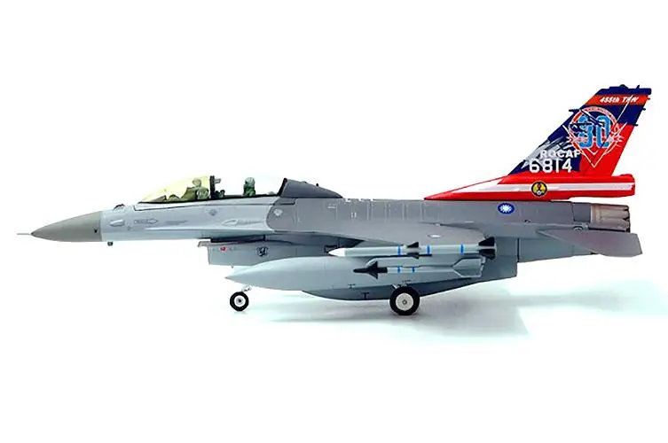 JC Крылья Китай AF F-16B Боевой сокол 22-й истребитель эскадрилья 1/72 самолет