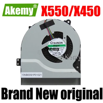 

New cpu Cooling Fan For Asus X550 X550V X550C X550VC X450 X450CA X450V X450C A450C K552V A550V MF75070V1-C090-S9A Cooler
