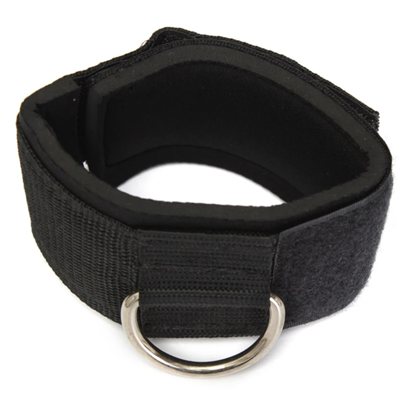 

Exercise Fitness Training Equipment D-ring Ankle Anchor Strap Belt Multi Gym Cable Attachment Thigh Leg Pulley Strap Lifting