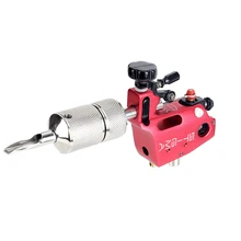 Роторный мотор тату машина пистолеты Профессиональный шейдер и пистолет Перманентный макияж ручка иглы картридж из нержавеющей стали для начинающих