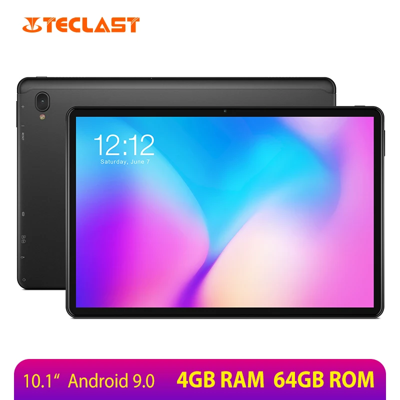 Teclast T30 Andriod 9.0 4G Phone Call Tablet 10.1" 1920x1200 MTK P70 4GB RAM 64GB ROM 8000mAh Tablets PC Dual Camera GPS Type-C
