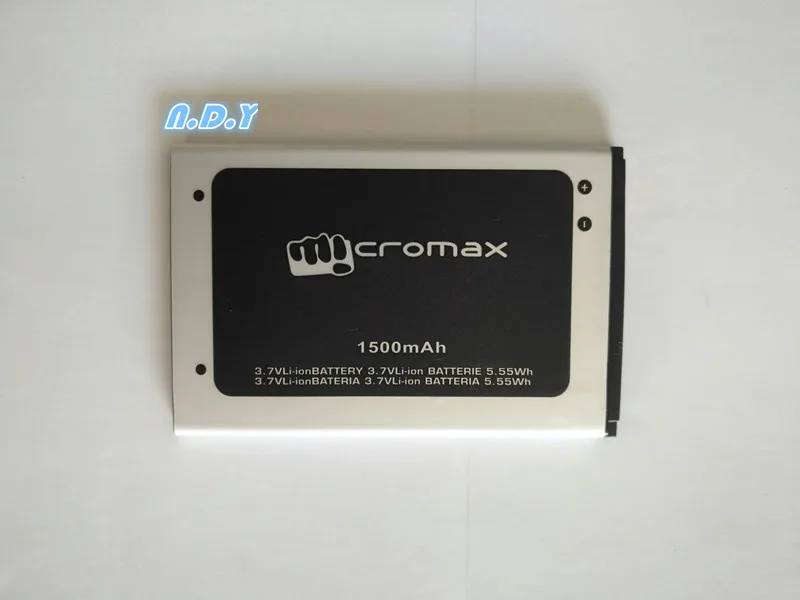Новое высокое качество Micromax A28 A35 A36 A59 A61 A63 1500 мА/ч литий-ионный аккумулятор