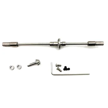 

RC Car Spare Parts Upgrade Metal Gear for MN Model D90 D91 WPL B14 B24 B16 C14 C24 B36 Metal Rear Axle KIT Toys