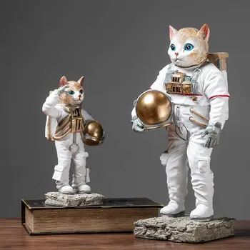 

Nordic Home Creative Astronaut Space Dog Stray Earth Decoration Astronaut Soft Decoration Home Decoration Gift
