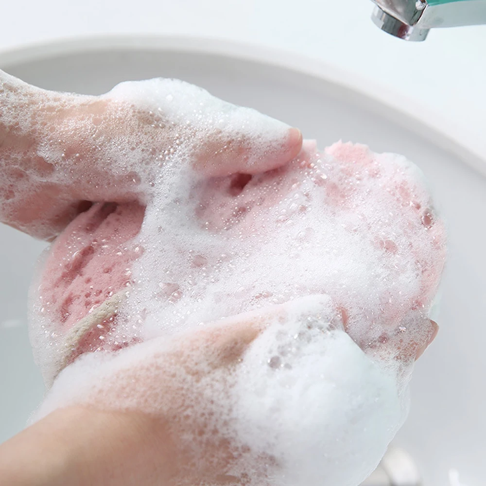 Three-color Sponge Bath Ball Soft Shower Rub Quick Foaming Massage Brush For Whole Body Exfoliation Bath Accessorie exfoliating shower brush bath brush shower scrubber shower sponge bath sponge ball bath sponge exfoliating bath brush exfoliating scrubber exfoliating shower scrubber