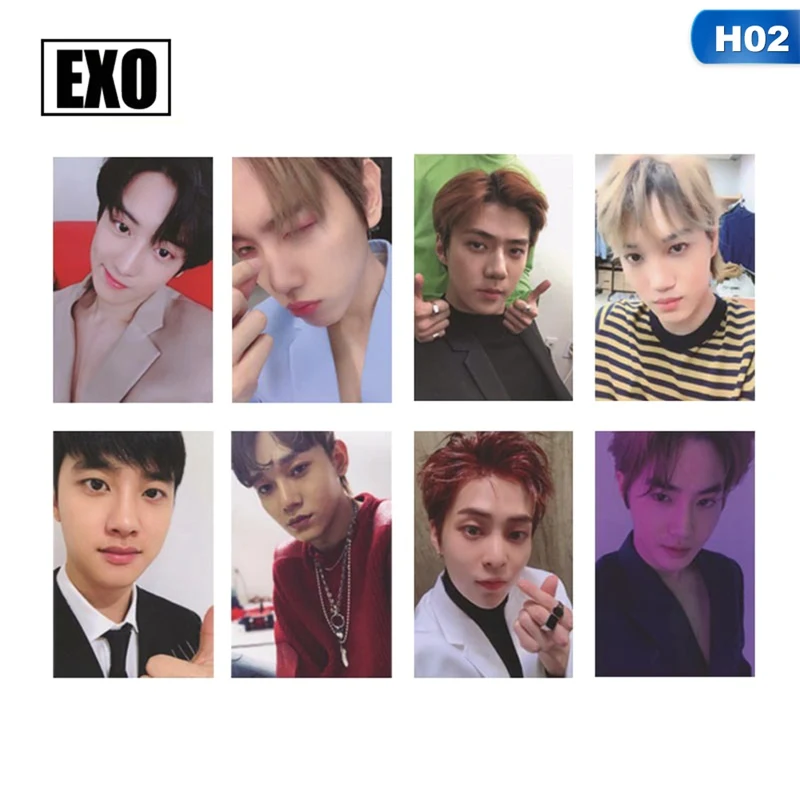 8 шт./компл. женский новый альбом LOVE SHOT Фотокарточка самодельная бумажная ломо