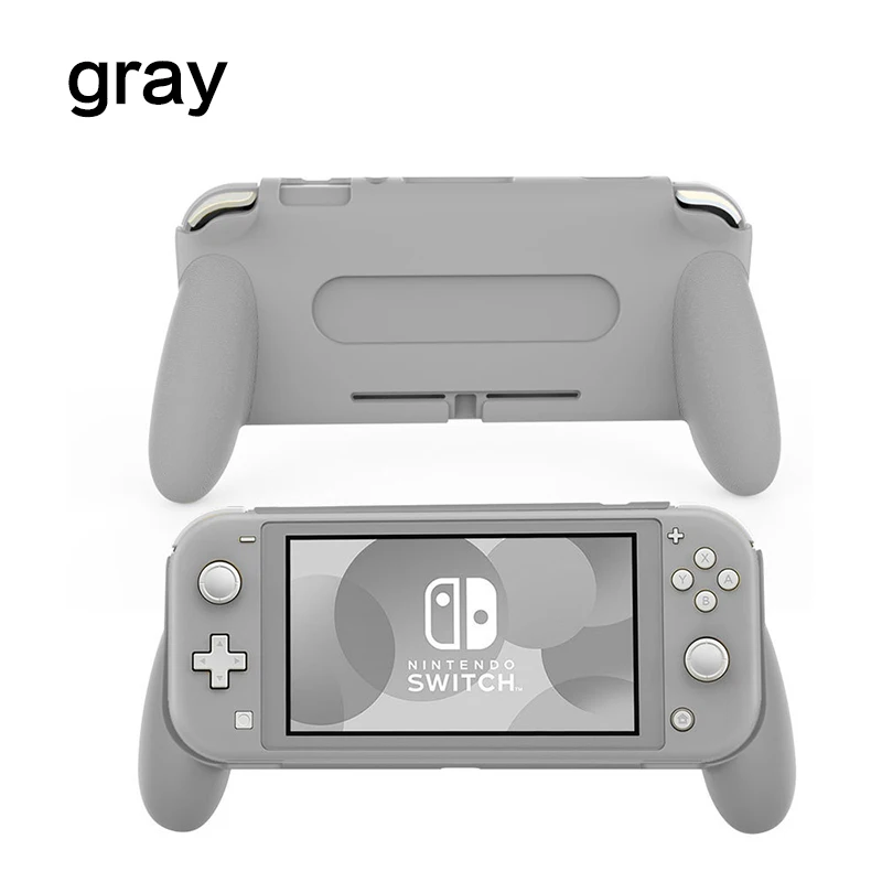 Серый Защитный чехол для пульта дистанционного управления для nintendo Switch Lite, аксессуары для мини-игр - Цвет: Серый