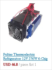 Пельтье термоэлектрический холодильник 12V 576W 6-чип TEC1-12706 DIY холодильное устройство воздушного охлаждения Термоэлектрический охладитель