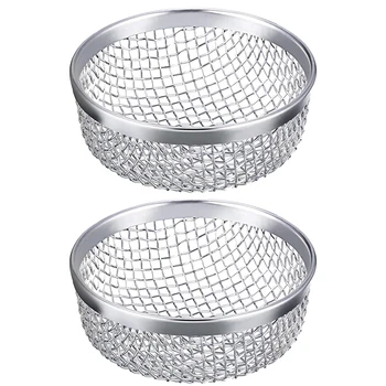 

2pcs Stainless Steel Mesh Travel Flying Outdoor Pest Control Ventilation Screen Practical Camping Auto Accessory RV Insect Net