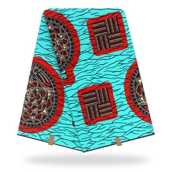 

Wholesale price! African Ankara Fabric High Quality African Wax Print Fabric Printing 100% Cotton African Real Wax