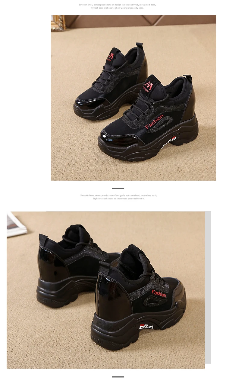 Size35-40; женские зимние кроссовки на платформе; коллекция года; сезон осень-зима; теплые плюшевые бархатные туфли с хлопчатобумажными стельками; кроссовки для отдыха на танкетке со шнуровкой