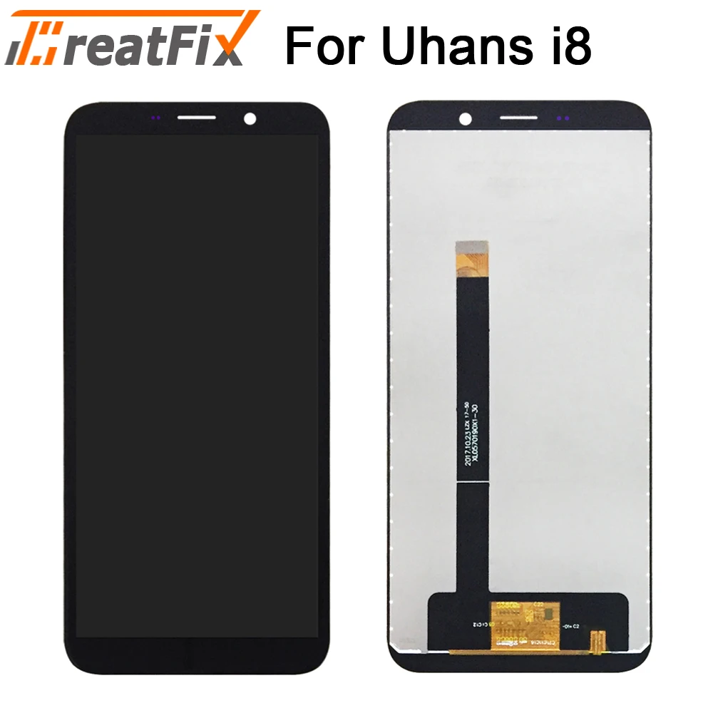 Оригинальный протестированный для Uhans i8 ЖК дисплей + сенсорный экран 5 7 дюйма i 8 в