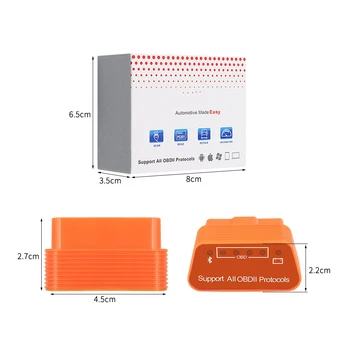 

Car Code Reader Diagnostic Tool WIFI ELM327 Bluetooth V1.5 OBD2 Scanner Analyzer For Android IOS Windows Diagnostic Adapter