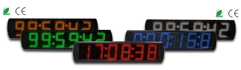 Большие светодиодные часы с функцией обратного отсчета цифровой гоночный таймер светодиодные электронные часы-таймер с обратным отсчетом со штативом