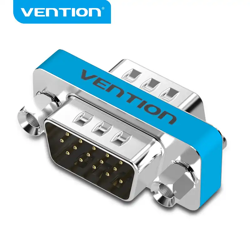 Адаптер Vention VGA 15 контактный адаптер HD15 конвертер для ПК ТВ SVGA|Компьютерные кабели