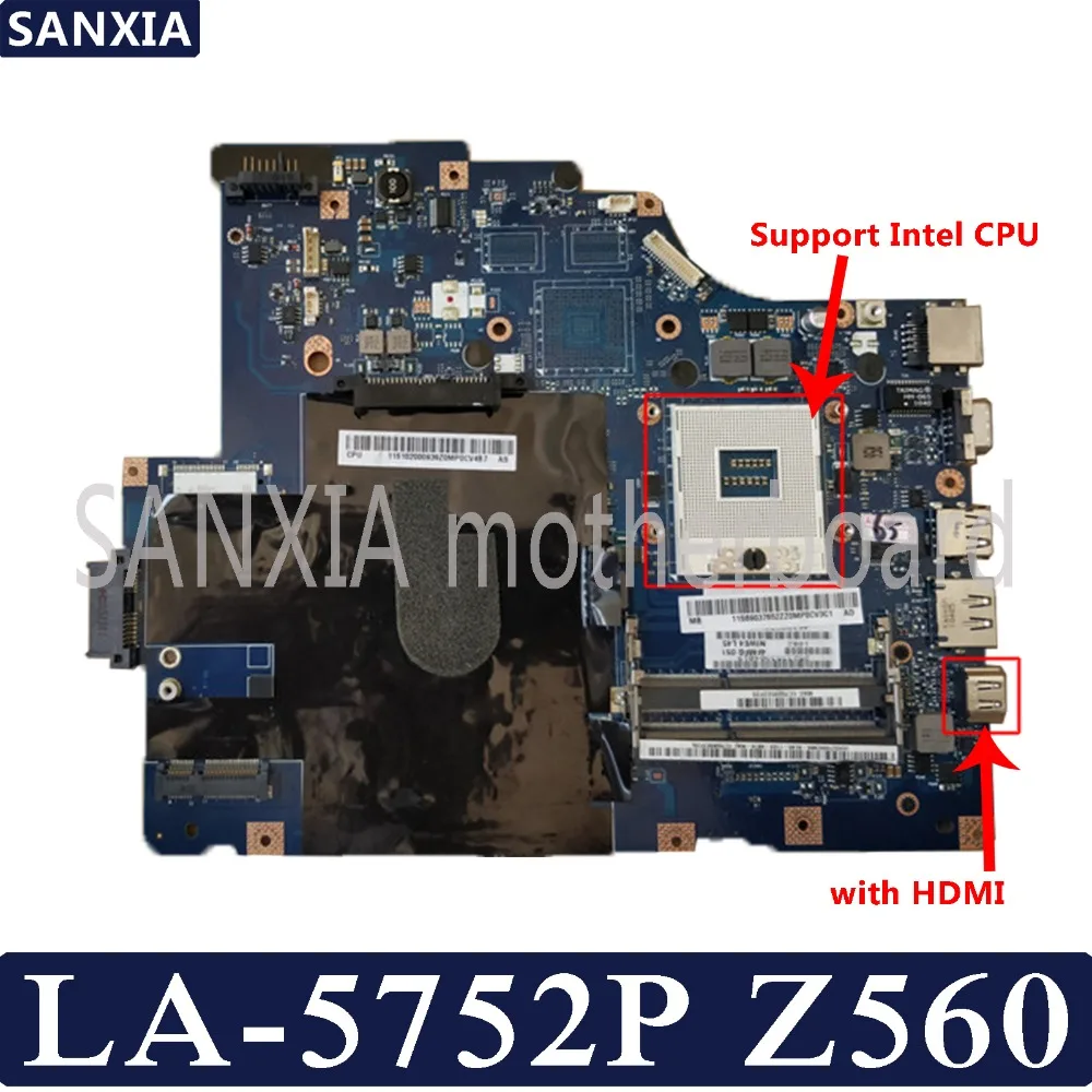 KEFU LA-5752P материнская плата для ноутбука Lenovo Z560 G560 оригинальная с HDMI | Компьютеры и