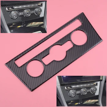 

beler Carbon Fiber Car Central AC Control Switch Button Cover Trim Fit for VW Golf VII GTI 2013 2014 2015 2016 2017