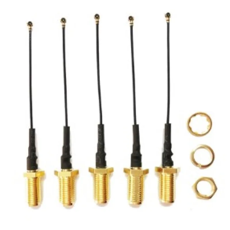 IPX IPEX MHF1 к SMA Гнездовой разъем RF косичка коаксиальный Соединительный кабель 1,13 мм