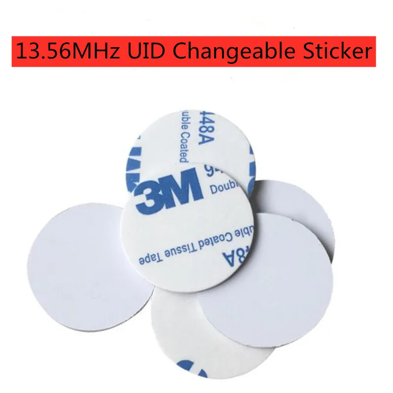 1/5/10 UID Stickers Changeable RFID Key Tag Badge Block 0 Writable 13.56Mhz Proximity Access Card Rewritable Clone Duplicate universal garage door remote