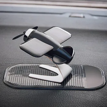 

Car Air Freshener Airplane Aircraft Model Solar Energy Aromatherapy Interior Decoration