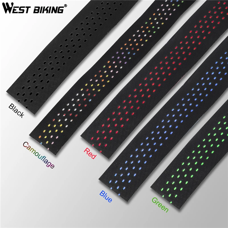 Soft PU EVA Bicycle Bar Tapes Anti-slip Wear-resistant Road Bike Handlebar Tape 215cm Bike Handlebar Strape Bike Handlebar Tape Bicycle Handlebar Strap 1 Pair