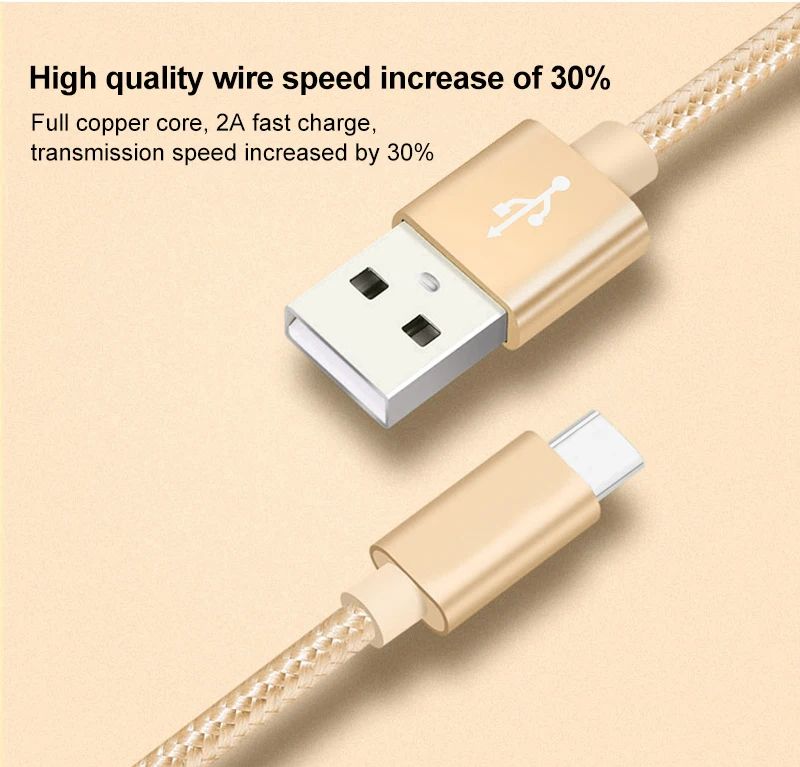 VOXLINK usb type-C кабель для быстрой зарядки usb c кабель type-c кабель для передачи данных usb-c для samsung S8 S9 Note 9 8 Xiaomi mi8 mi6 htc