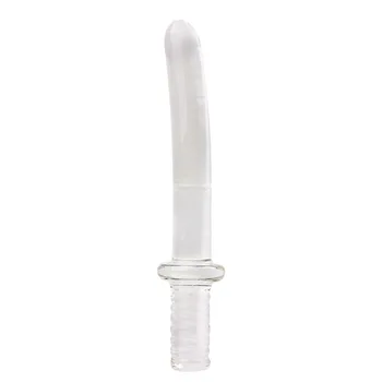 Diameter16/20/25/30mm Big Crystal Handle Glass Dildo Realistic  Artifical Dildo Anal Stimulation Sex Toys Dildos For Women Glass 6