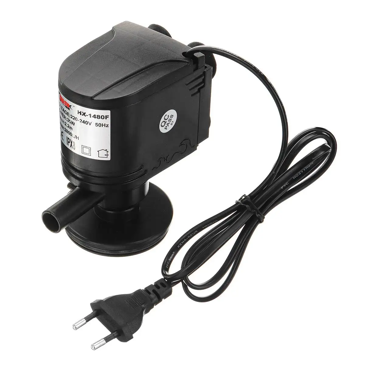 aquarium filter and air pump combo
