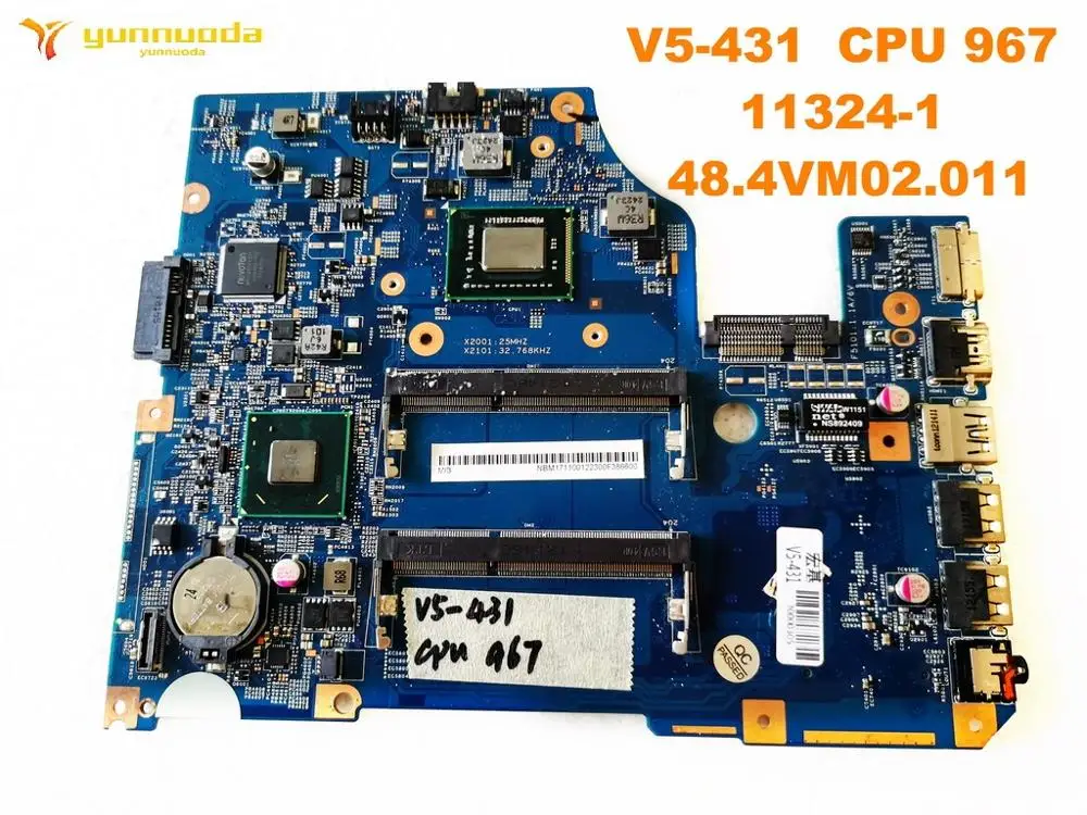 

Original for ACER V5-431 laptop motherboard V5-431 CPU 967 11324-1 48.4VM02.011 tested good free shipping