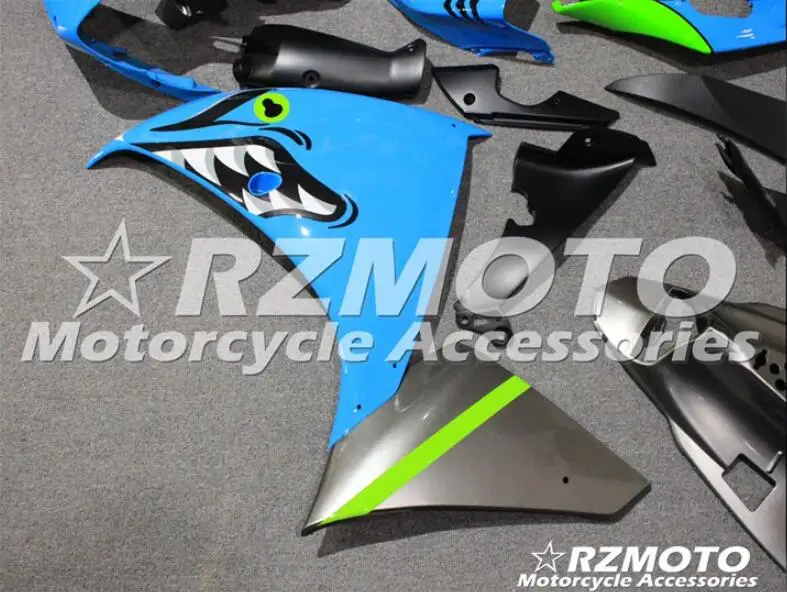 Новая ABS форма мотоцикла Обтекатели подходят для Yamaha YZF-1000-R1 2009 2010 2011 09 10 11 обтекатель кузова набор на заказ синий классный