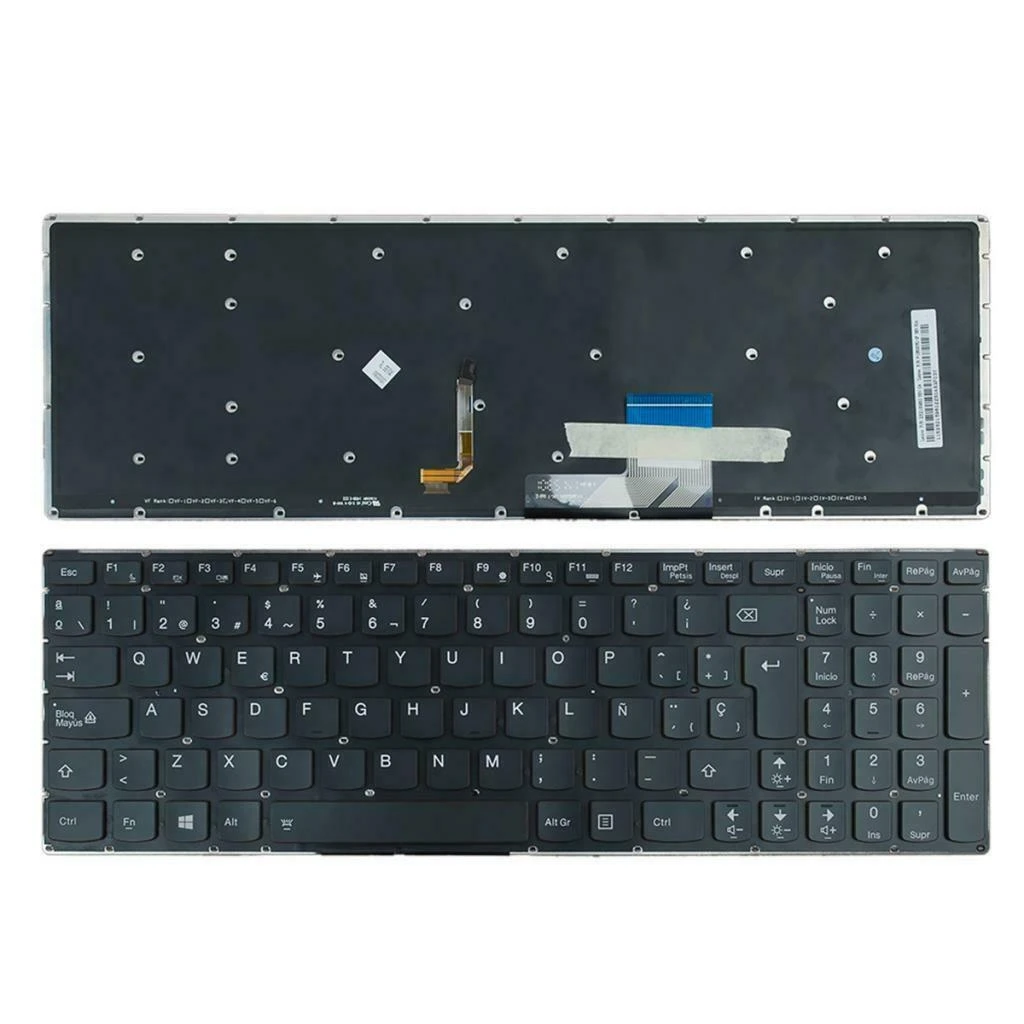 Испанская SP Teclado клавиатура с подсветкой для lenovo Y50-70 Y70-70 ноутбука