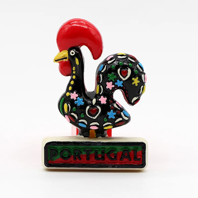 

Spanish Cock Magnetic Refrigerator Stick 3D Animal Refrigerator Stick Spanish Tourist Souvenir Home Kitchen Creative Decoration