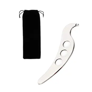 

Lost Wax Casting Steel Scraping Board Loose Muscle Stainless Steel For Body Release Treating Tissue Areas Of Body Massager