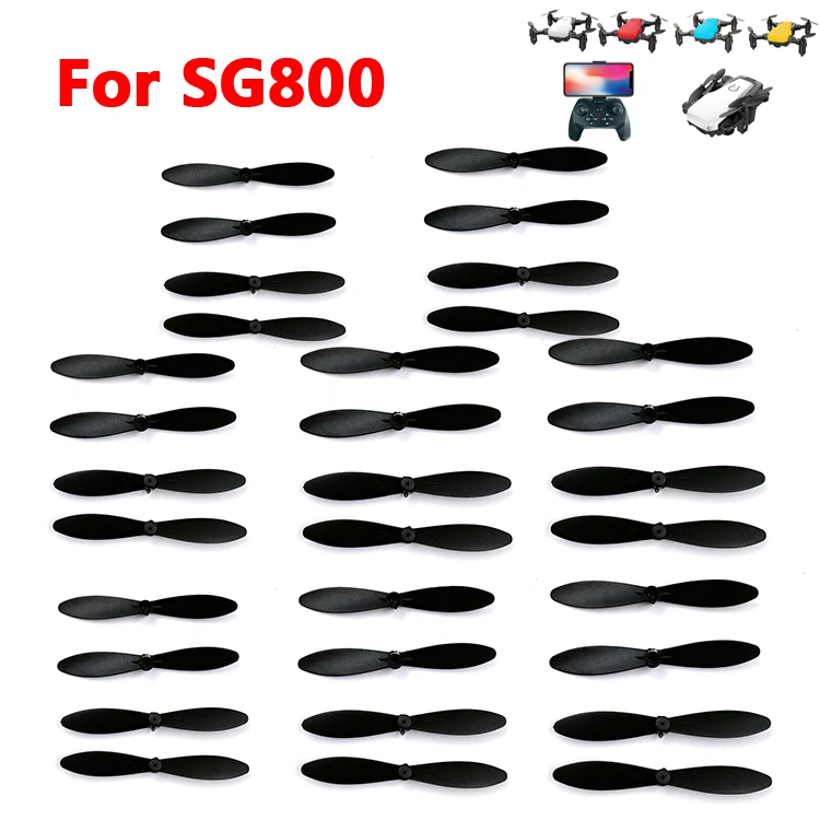 

24PCS SG800 Propeller Blade Spare Part Pack Wing Props Replacement Part for SG800 D2 M11 LF606 JD-16 8810 RC Drone Accessory