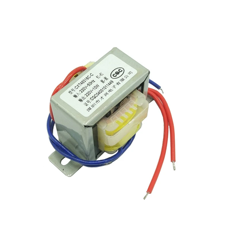 EI48-10W power transformer 10W DB-10VA 220V to 9V/12V/15V/18V/24V 2 independent