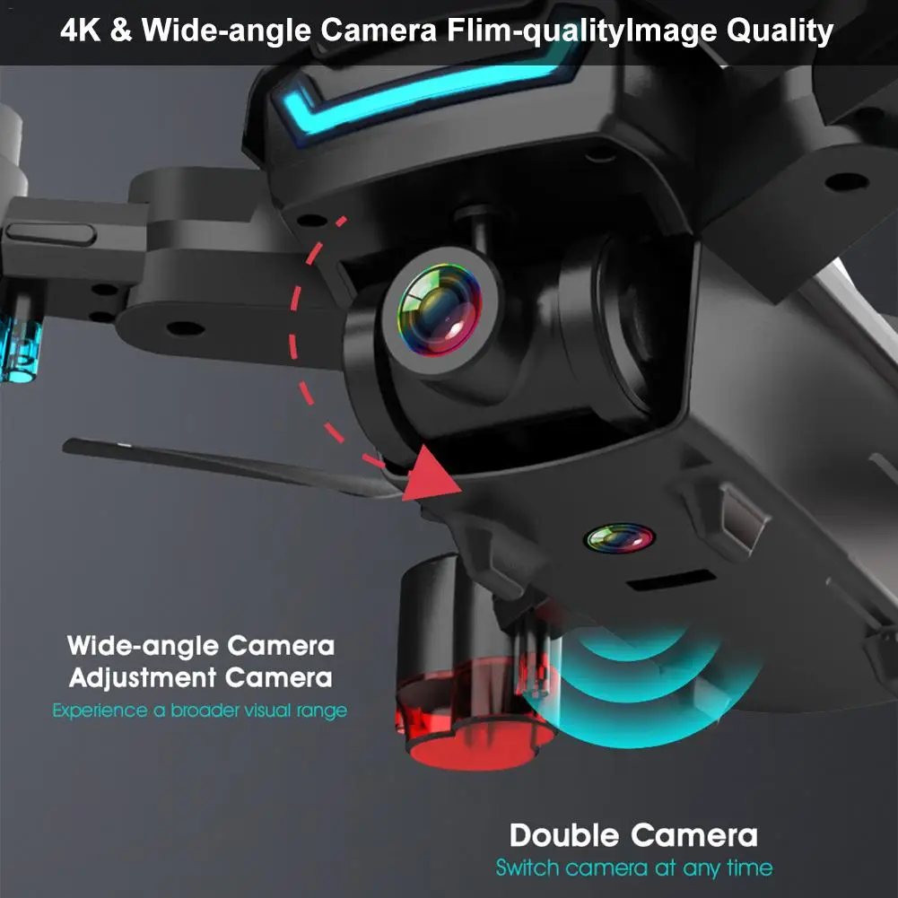 HD 1080P wifi Дрон wifi FPV с камерой gps время полета складной пульт дистанционного управления Дрон Квадрокоптер Вертолет модель игрушки# Y2