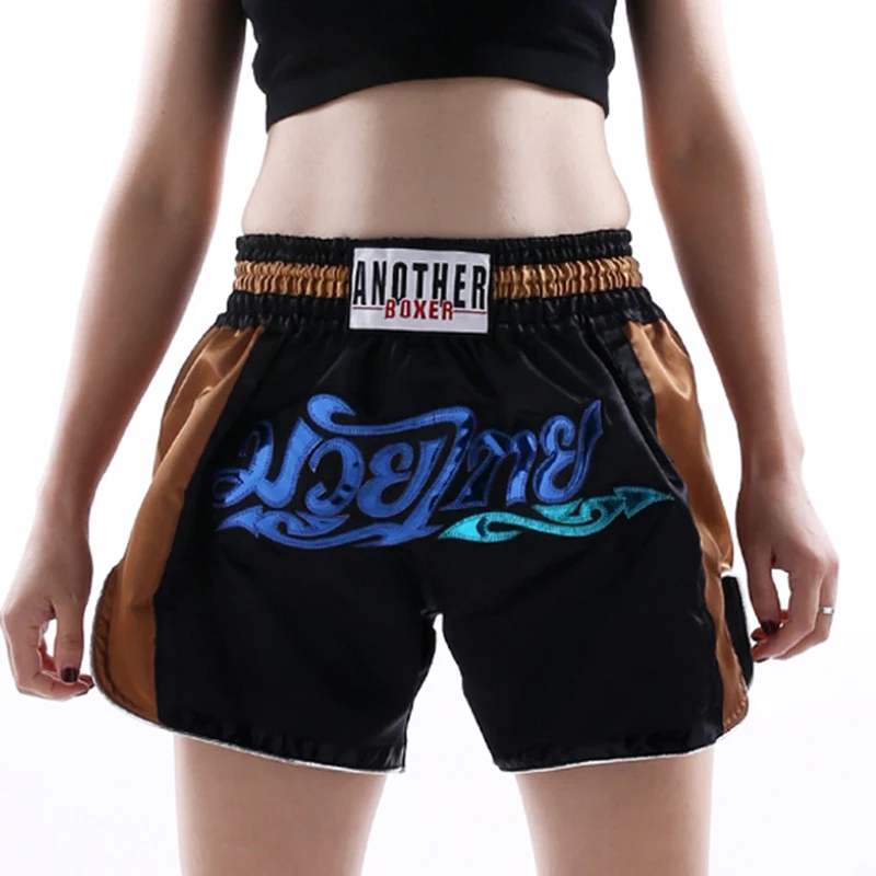 ANOTHERBOXER, унисекс, Муай Тай, боксерские шорты, борется с сандой, Спортивная тренировка, ММА, полиэстер, дополнительный стиль