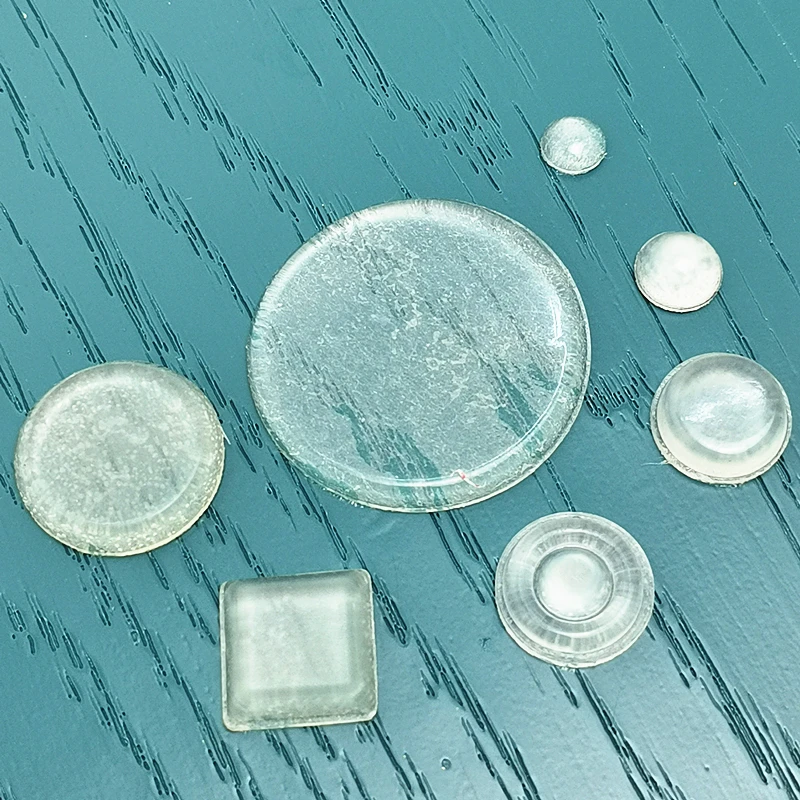 Cabinet Door Damper Self Adhesive Rubber Damper Buffer Cabinet Bumpers Silicone Furniture Pads Cushion Protective Hardware